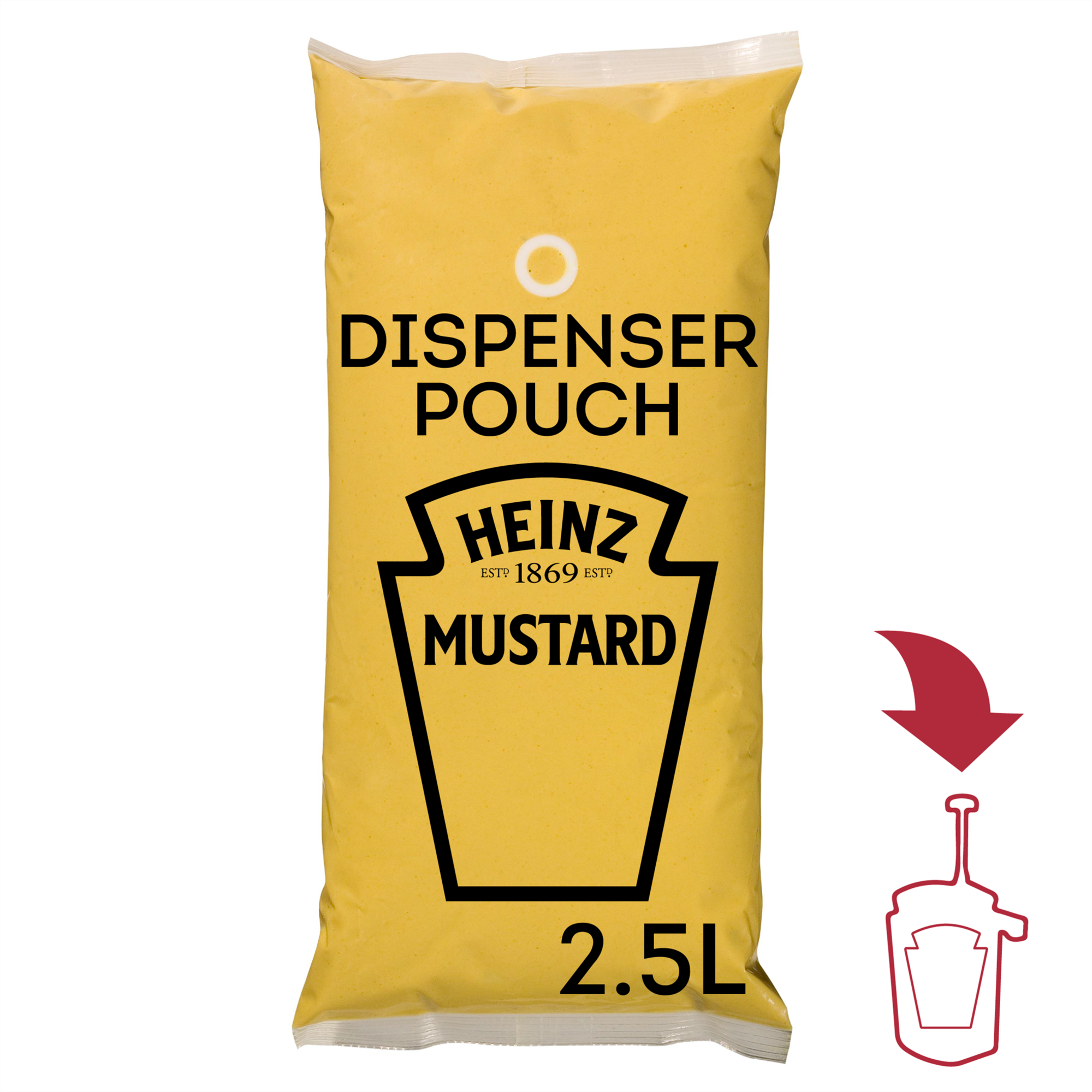 17507 Franse mosterd sauce-o-mat 3x2,50 ltr