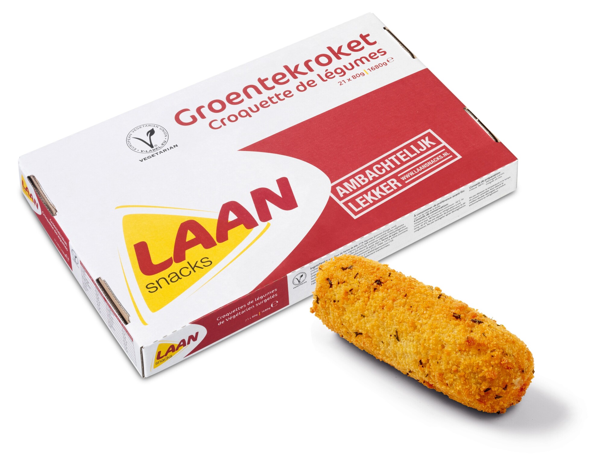 17985 Groentekroketten 21x80 gr