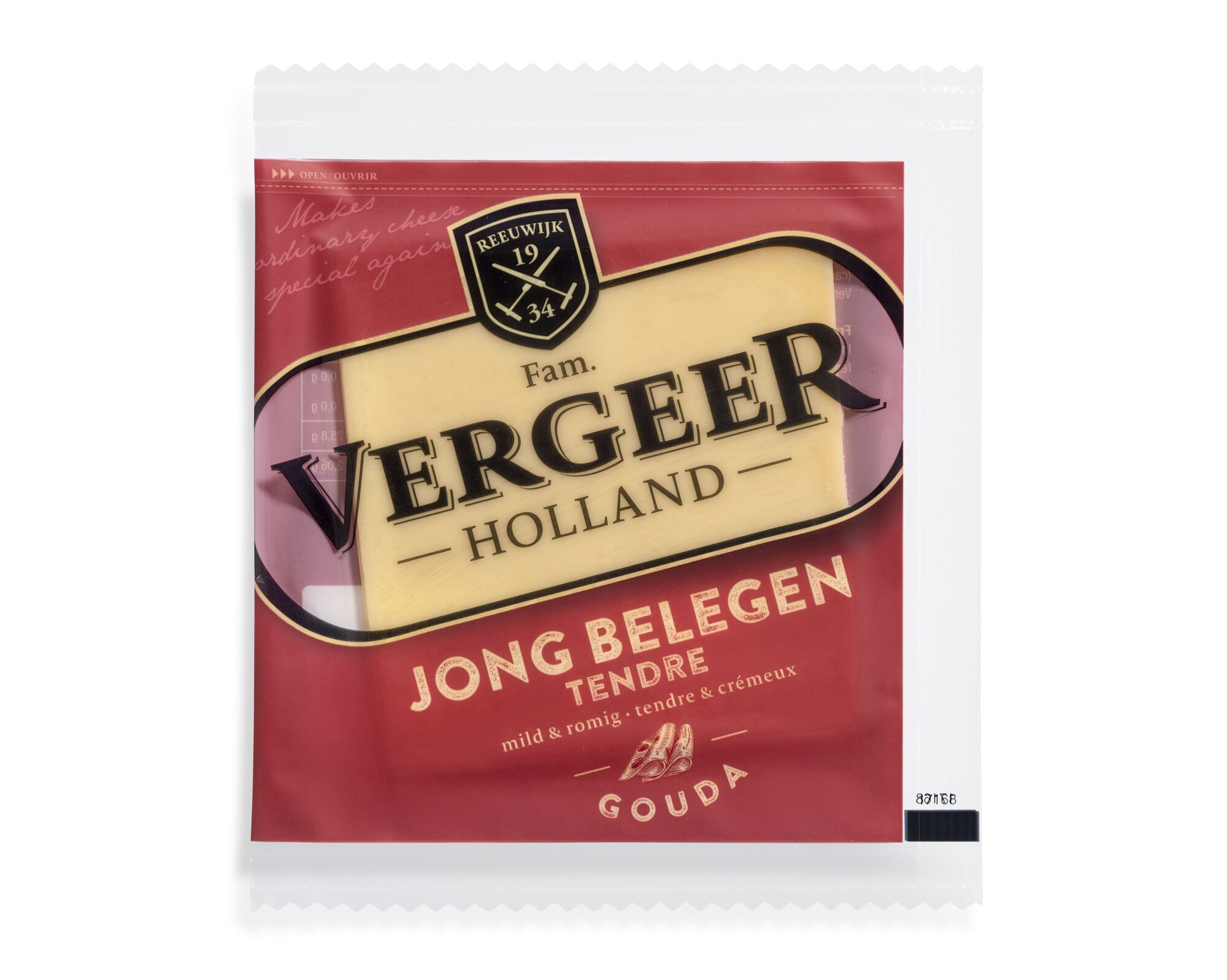 23775 H2 jong belegen kaas portie 36x30 gram