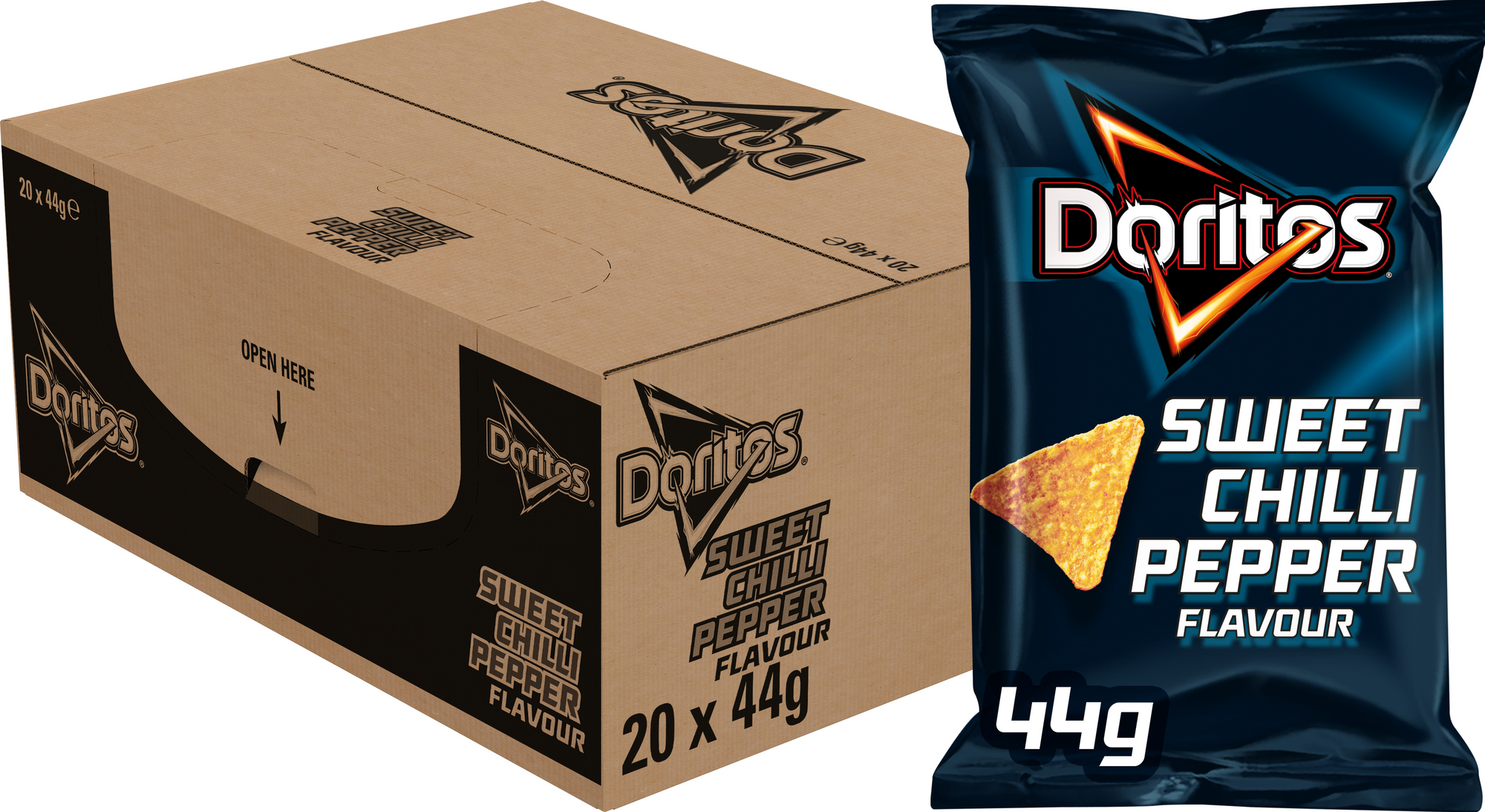 27305 Doritos sweet chilli pepper 20x44 gr