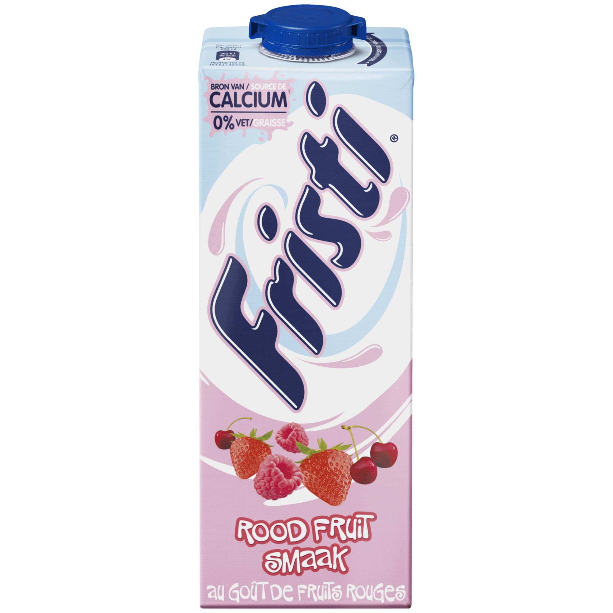 2872 Fristi rood fruit pak 12x1ltr