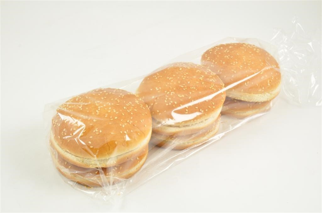 31382 Hamburgerbroodje sesam 12cm 30x80gr