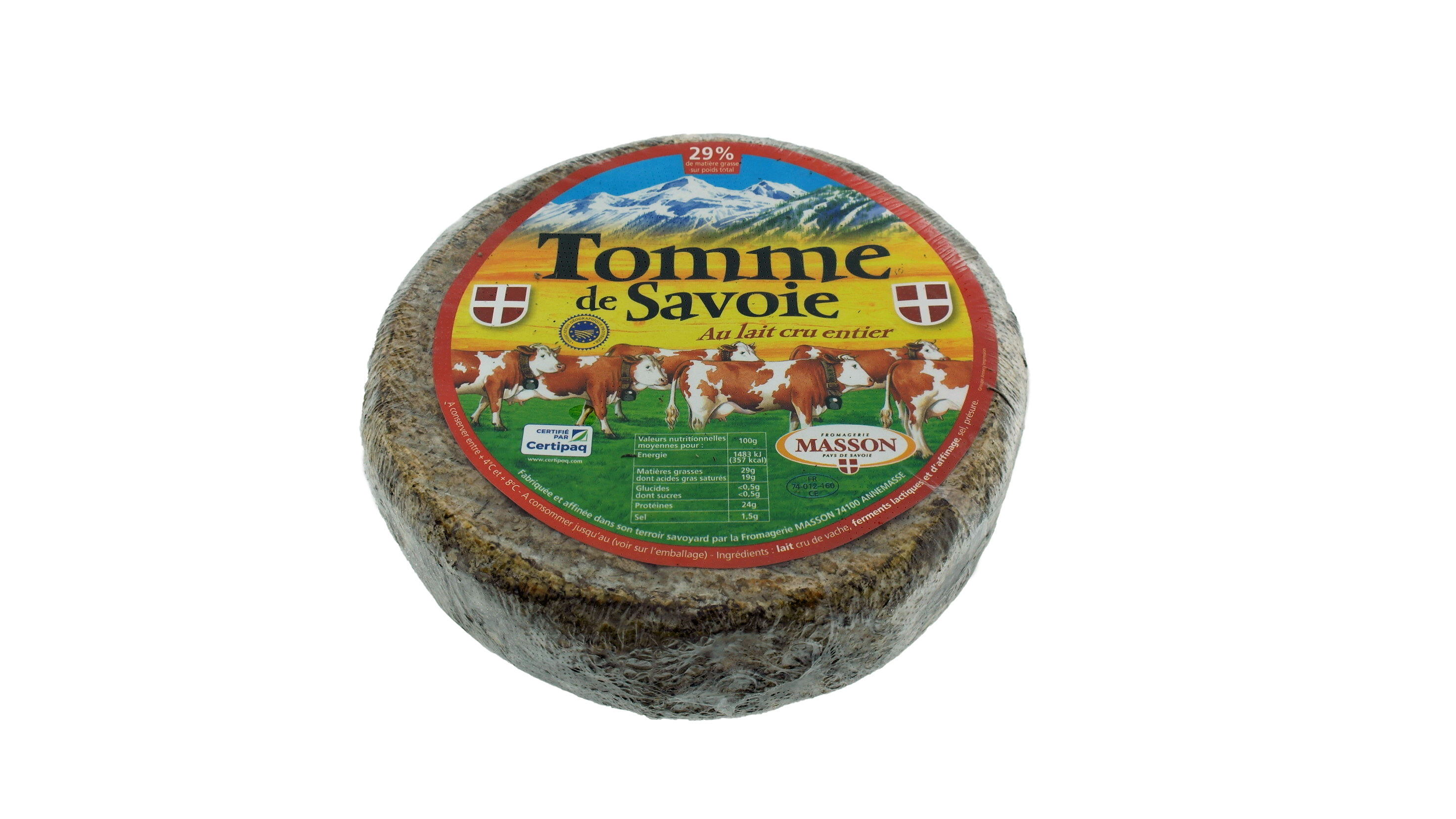 32495 Tomme de Savoie 40+, circa 1,7 kilo