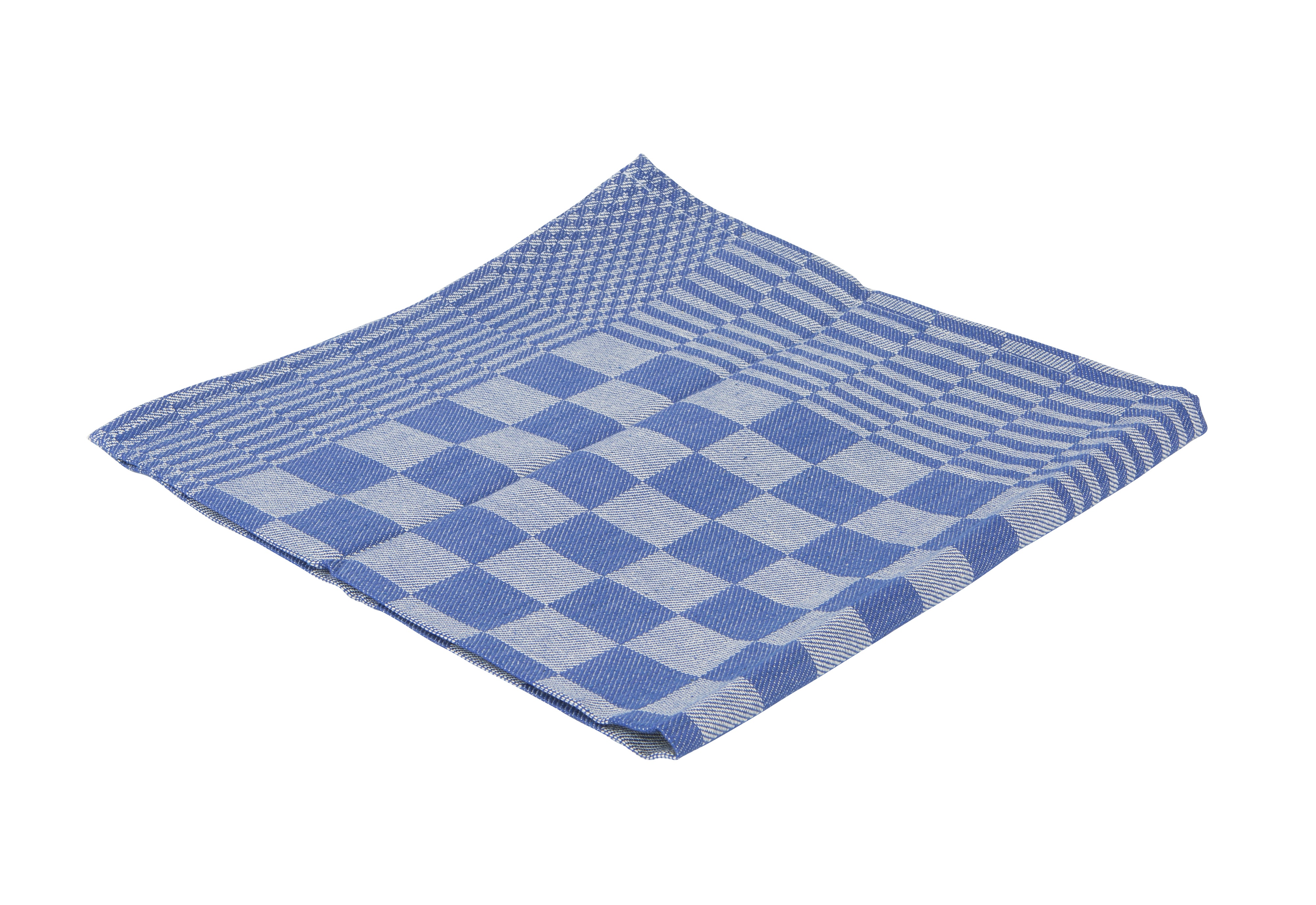 33530 Theedoek volendam blauw 60x65cm 6st