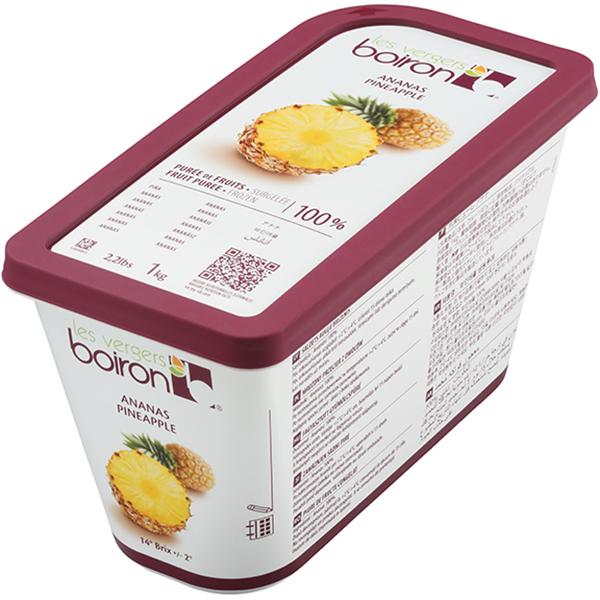 34454 Vruchtenpuree ananas 1kg.