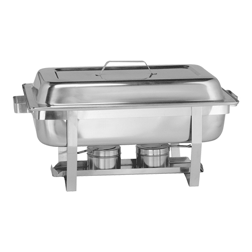 50613 Chafing dish 2 branders met voedselpan