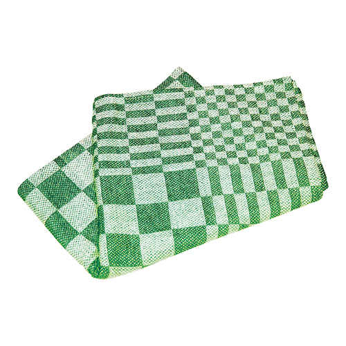 52634 Theedoek katoen groen 65x65 cm