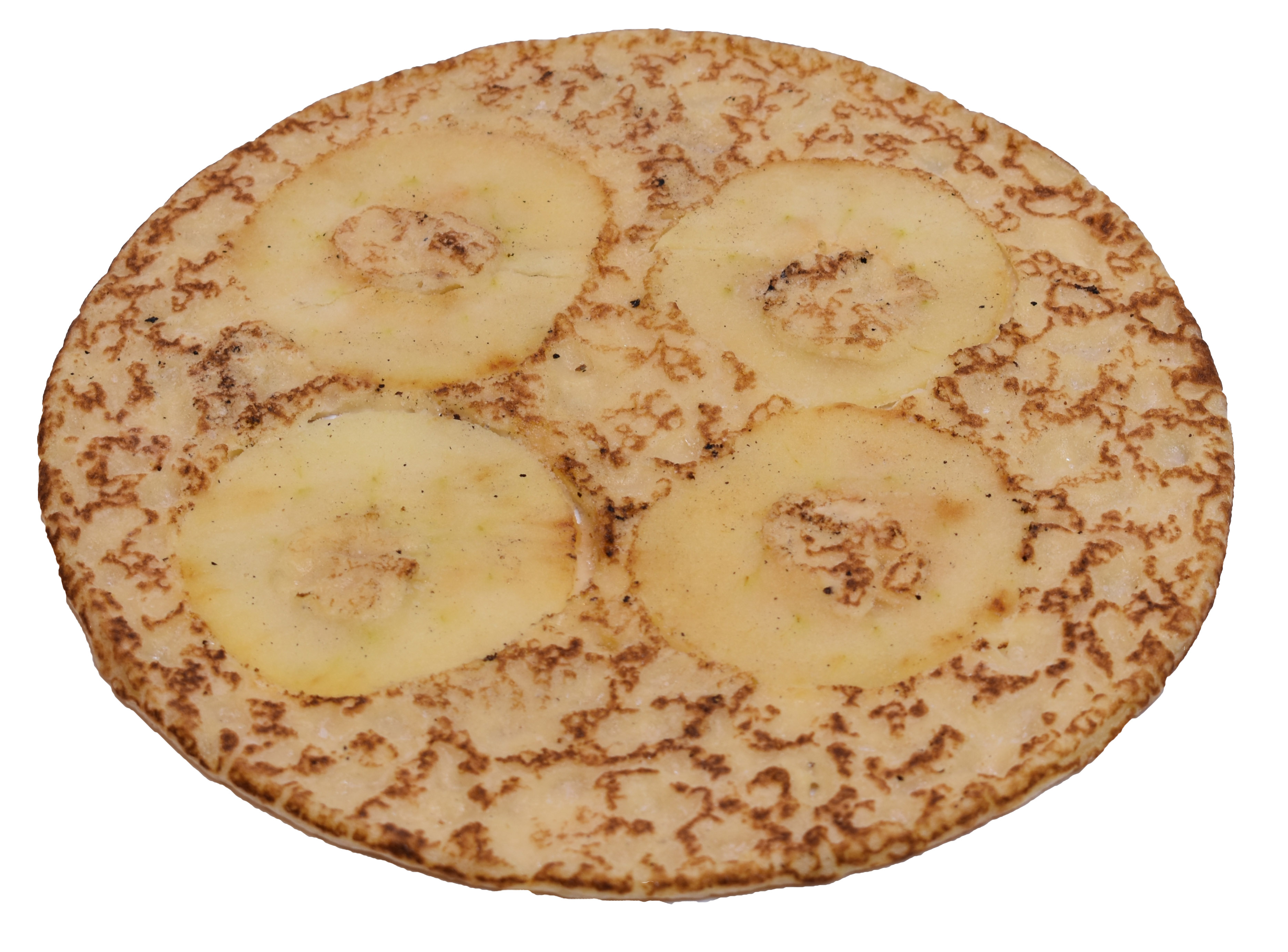 6378 Pannenkoeken appel 30cm. 10x330 gr