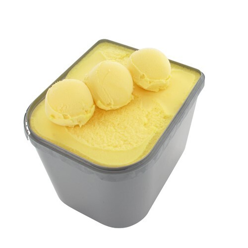 64177 Sorbetijs mango glad (5744) 2x2,50 ltr