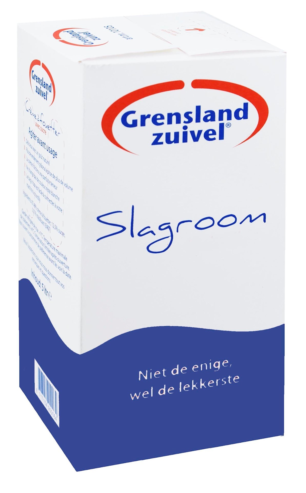 66339 Slagroom zonder suiker 5 liter