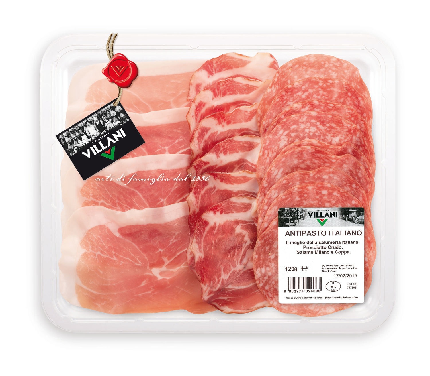 66784 Antipasto Italiano 120 gram