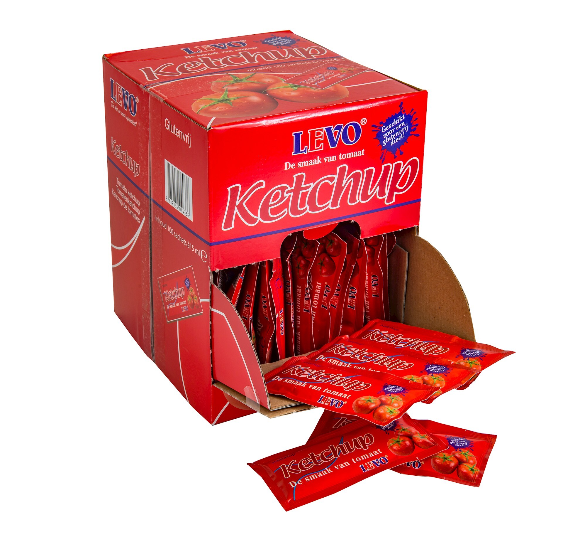 67160 Ketchup sachets 100x15 ml