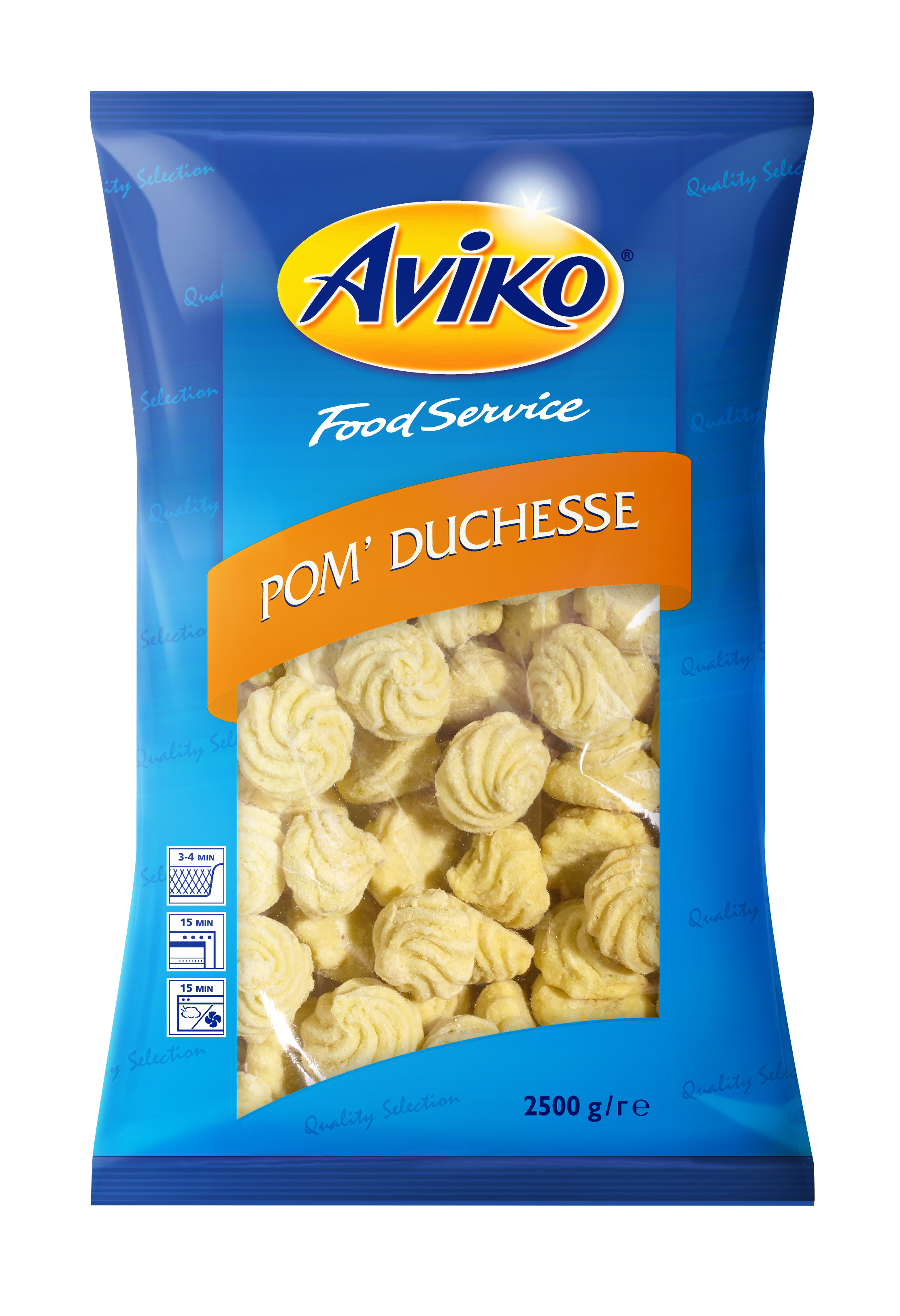 70253 Pommes duchesses sfl zak 1x2,50 kg