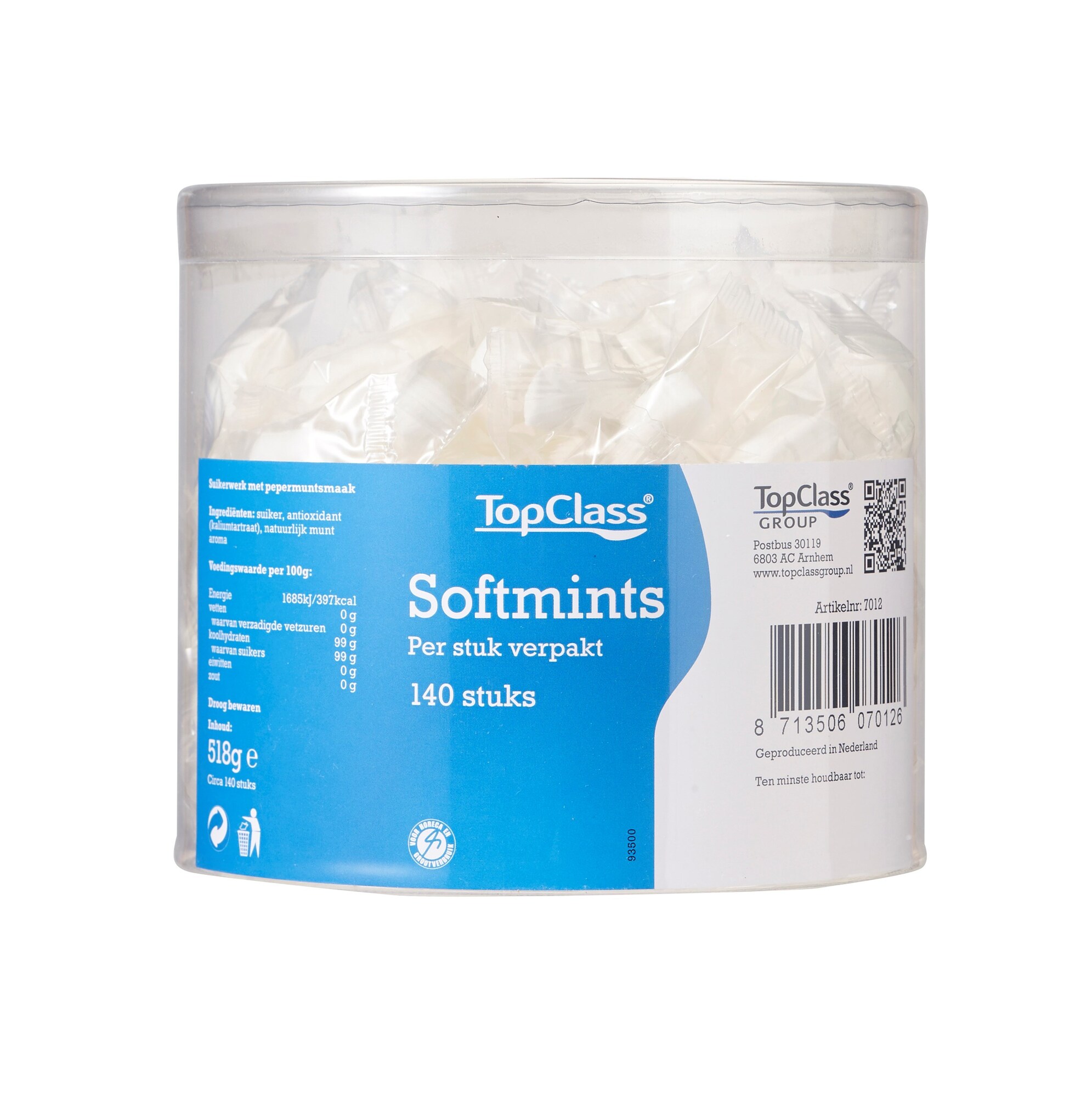 71022 Softmints per stuk verpakt 140 st