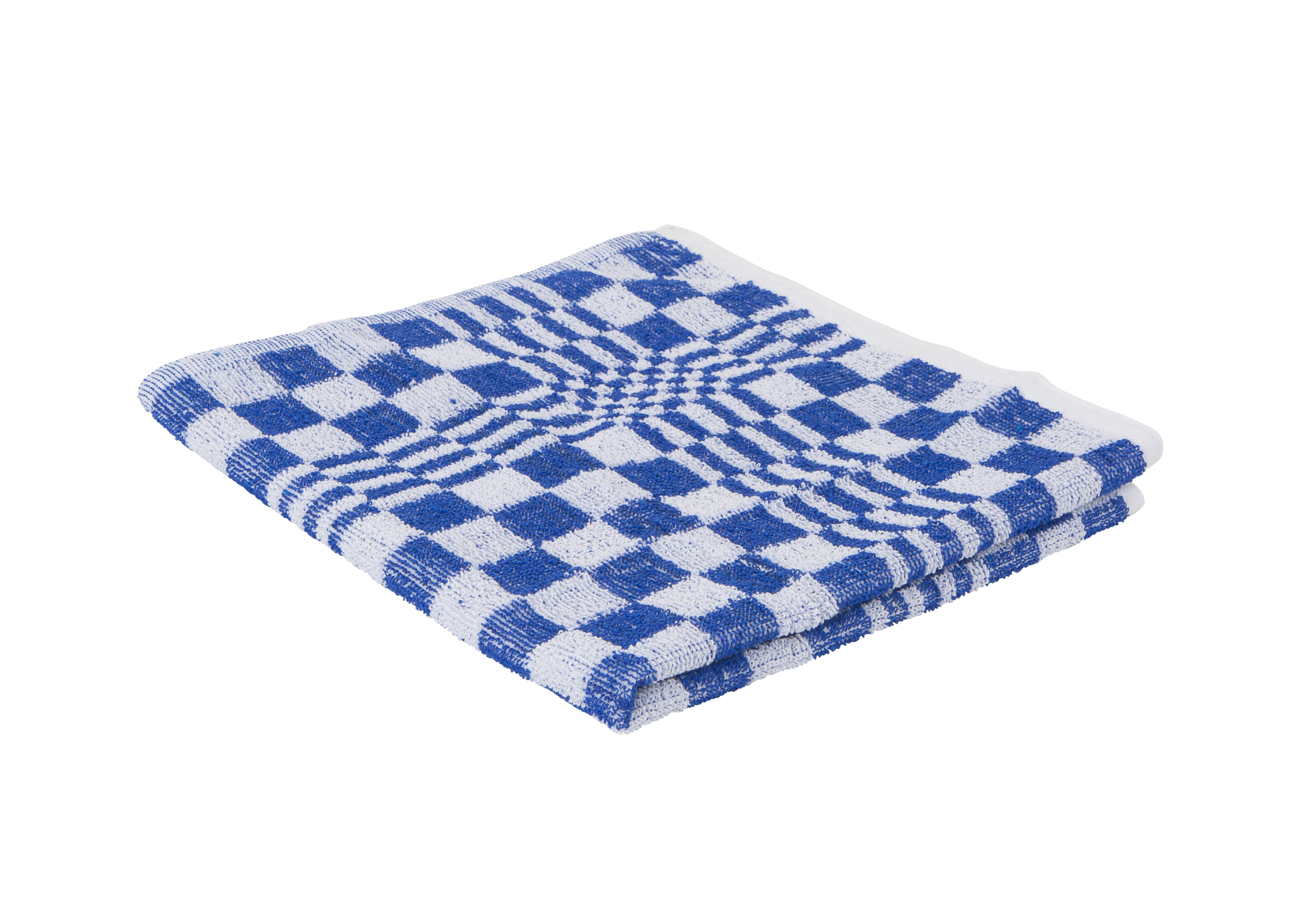 73934 Handdoek volendam blauw 100% katoen 1x3 st