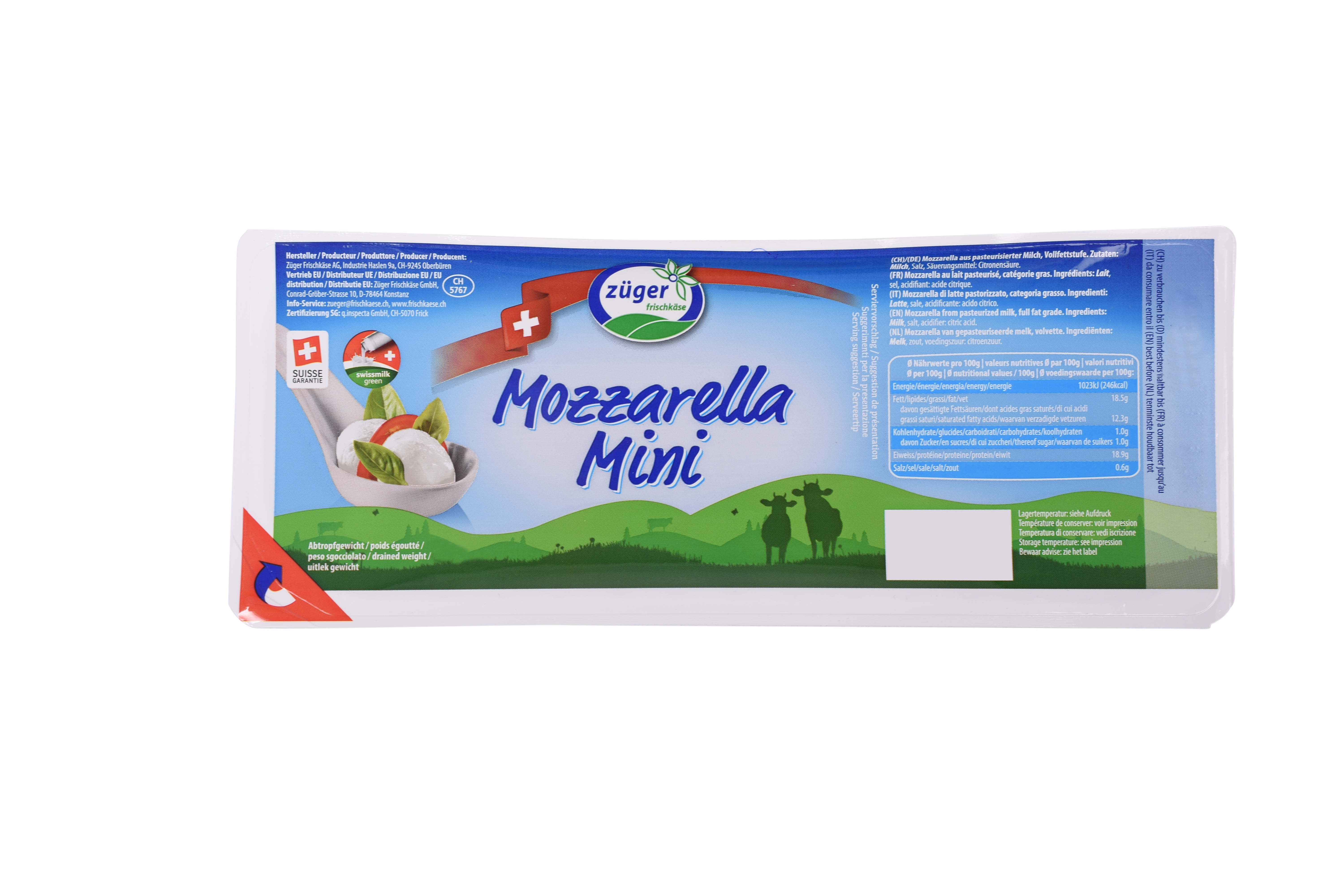 74334 Mozzarella parels 500gr