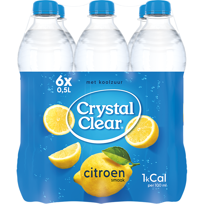 75033 Crystal Clear lemon 6x50cl