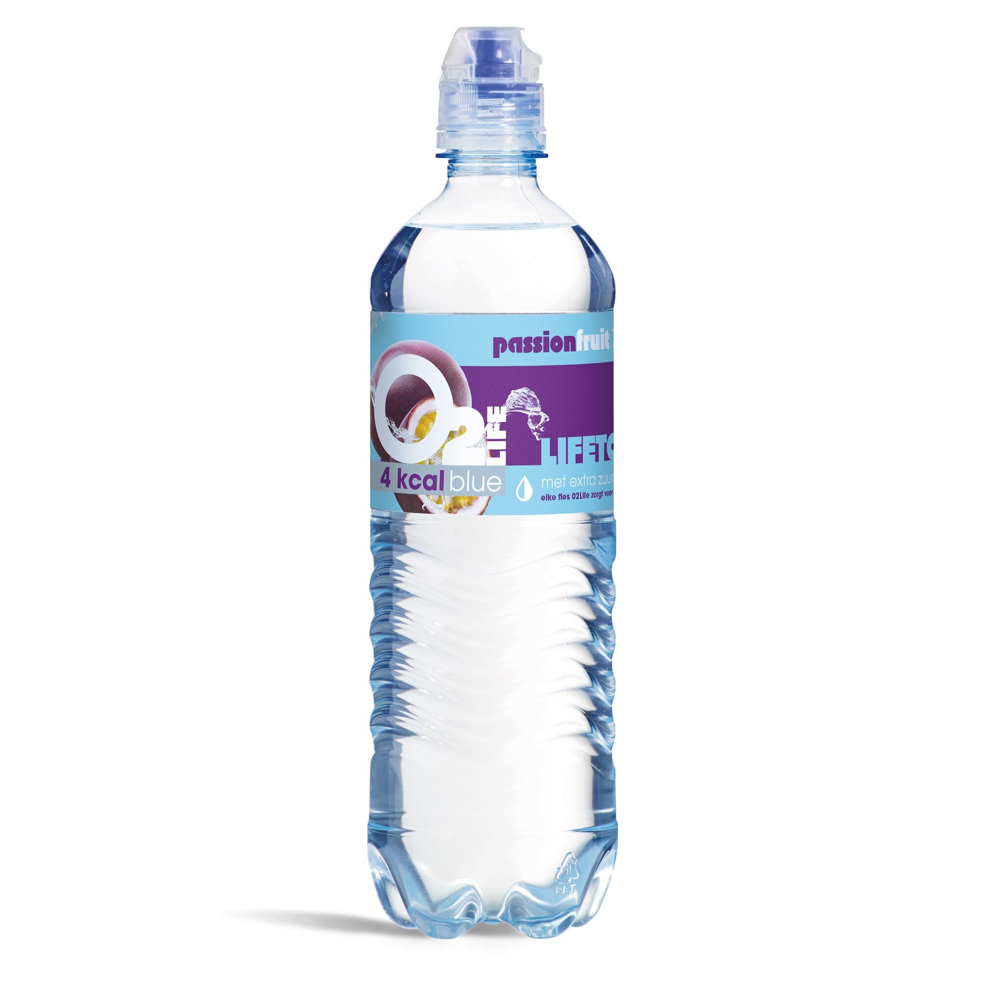 75153 O2Life blue passionfruit drink 6x0,75 ltr