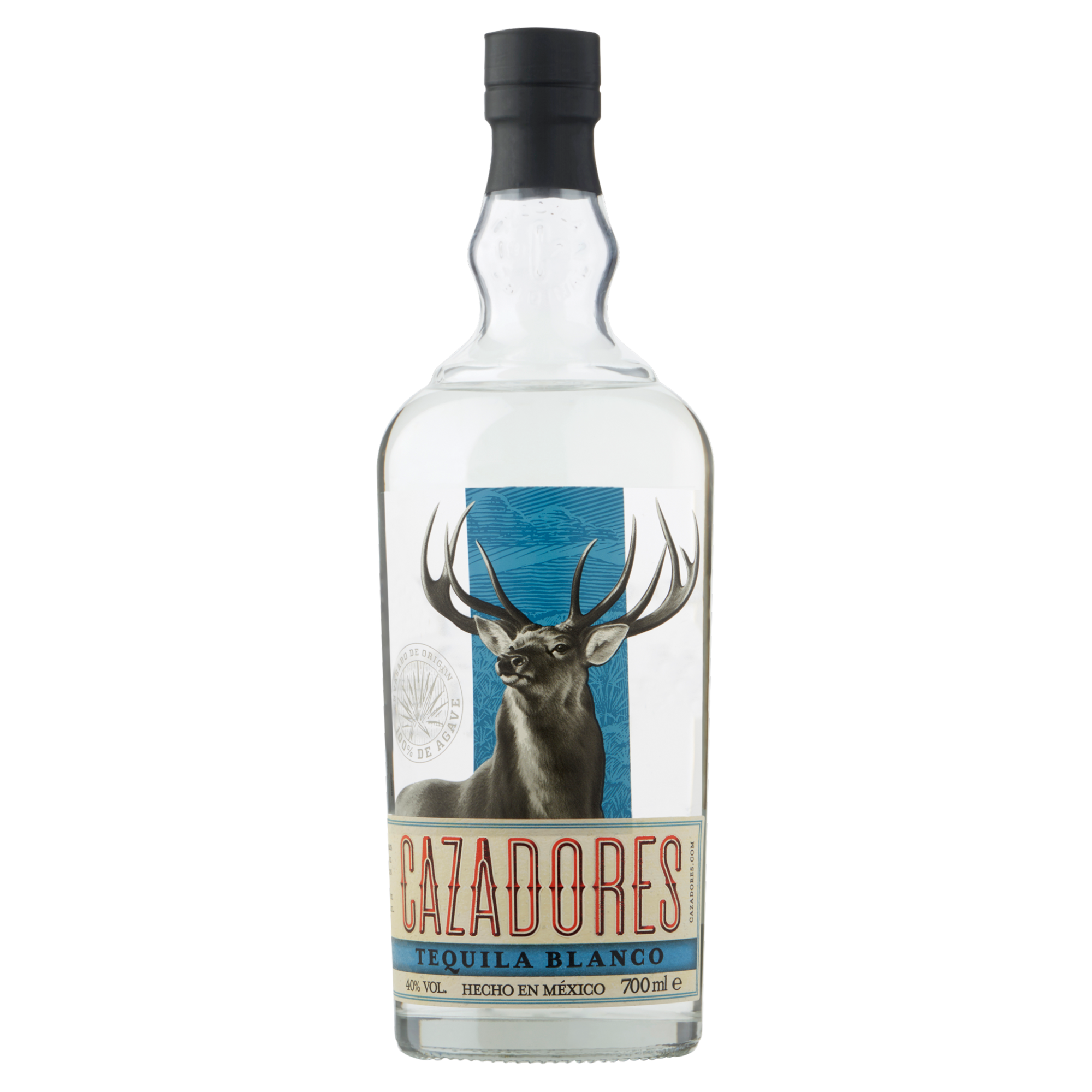 75654 Cazadores blanco tequilla 1x0,7ltr