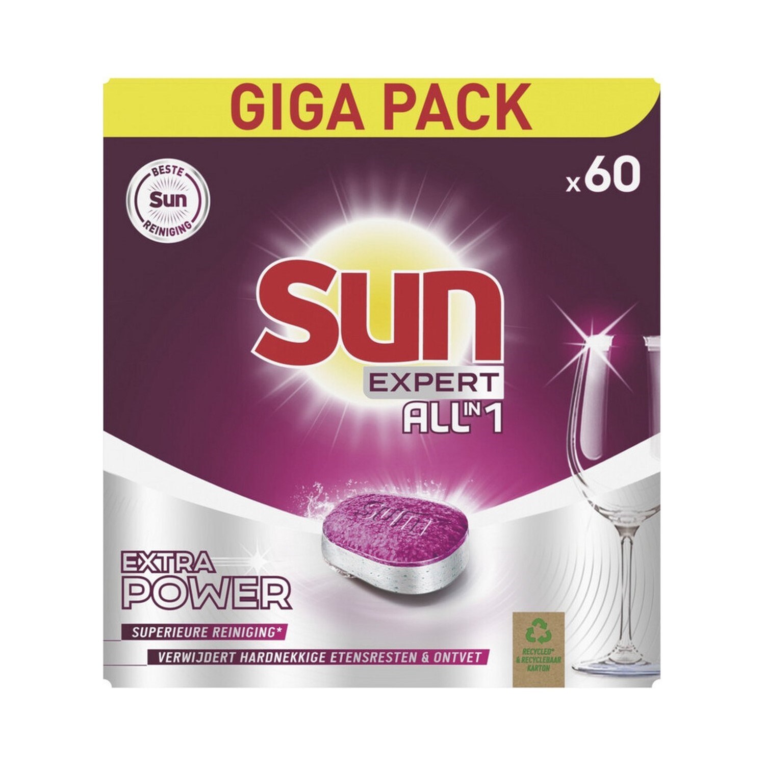 76640 Sun tabletten all-in-1 extra power 60st