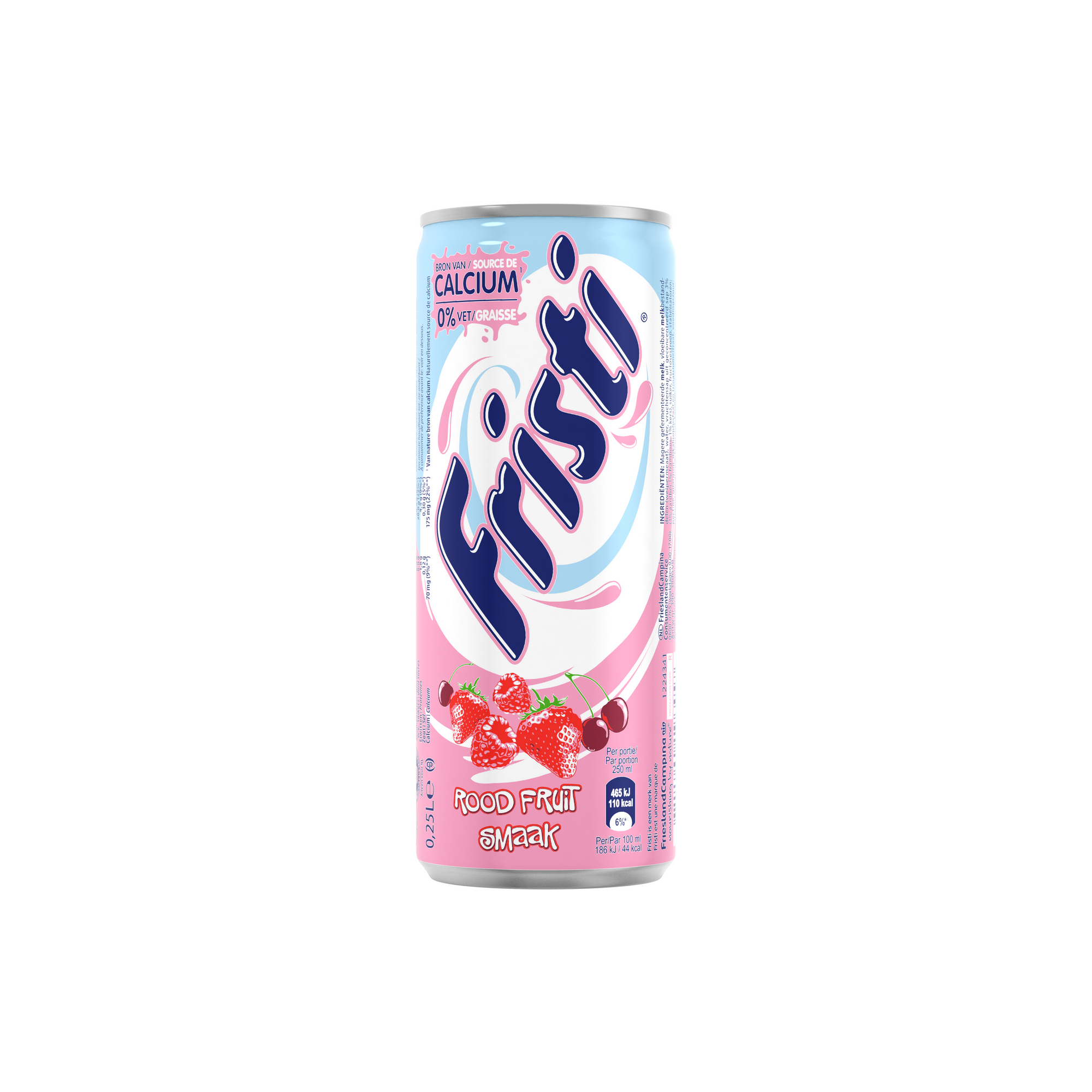 77522 Fristi rood fruit blik 24x25 cl