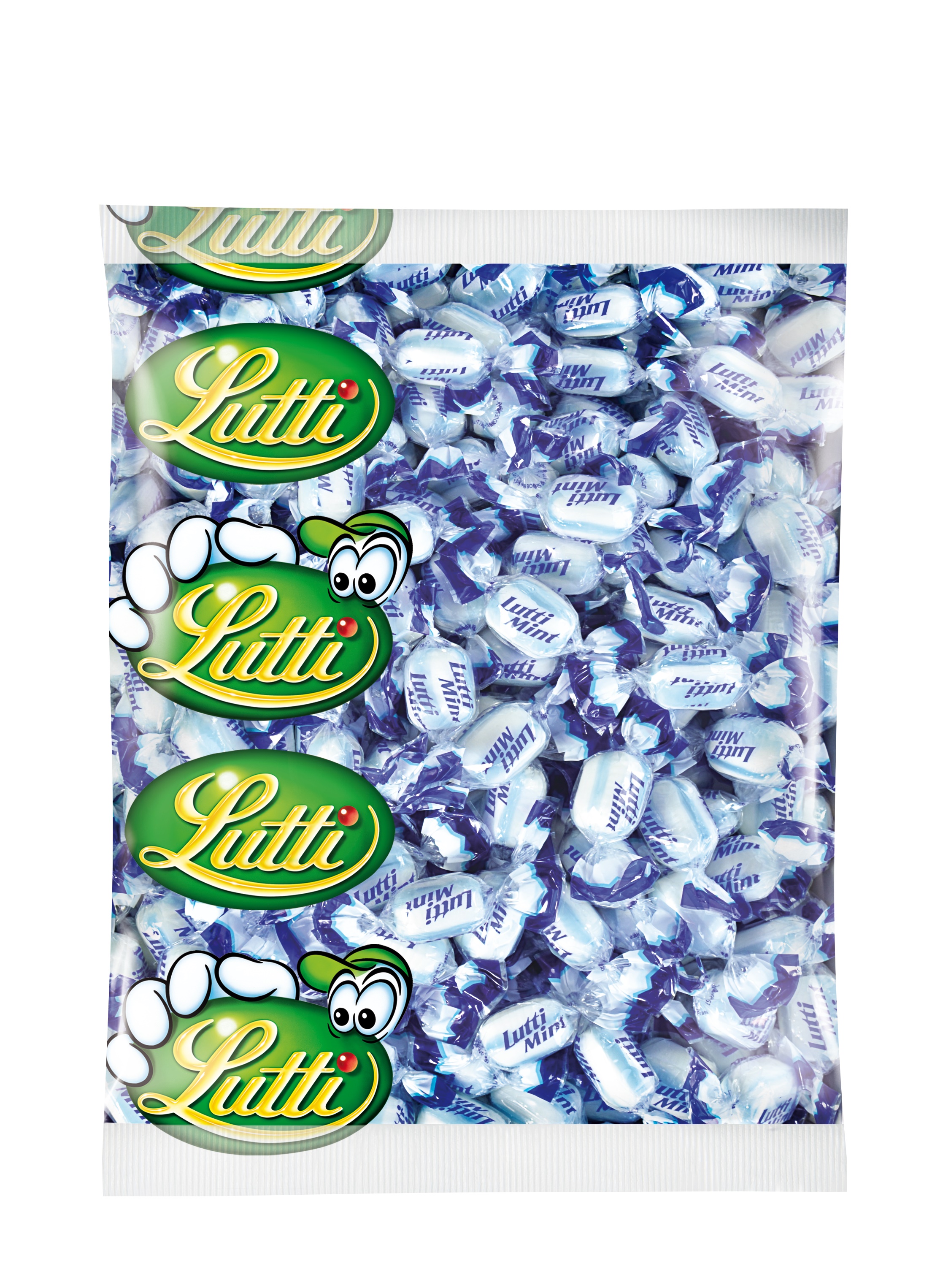 77741 Lutti mint snoepjes 1 kilo