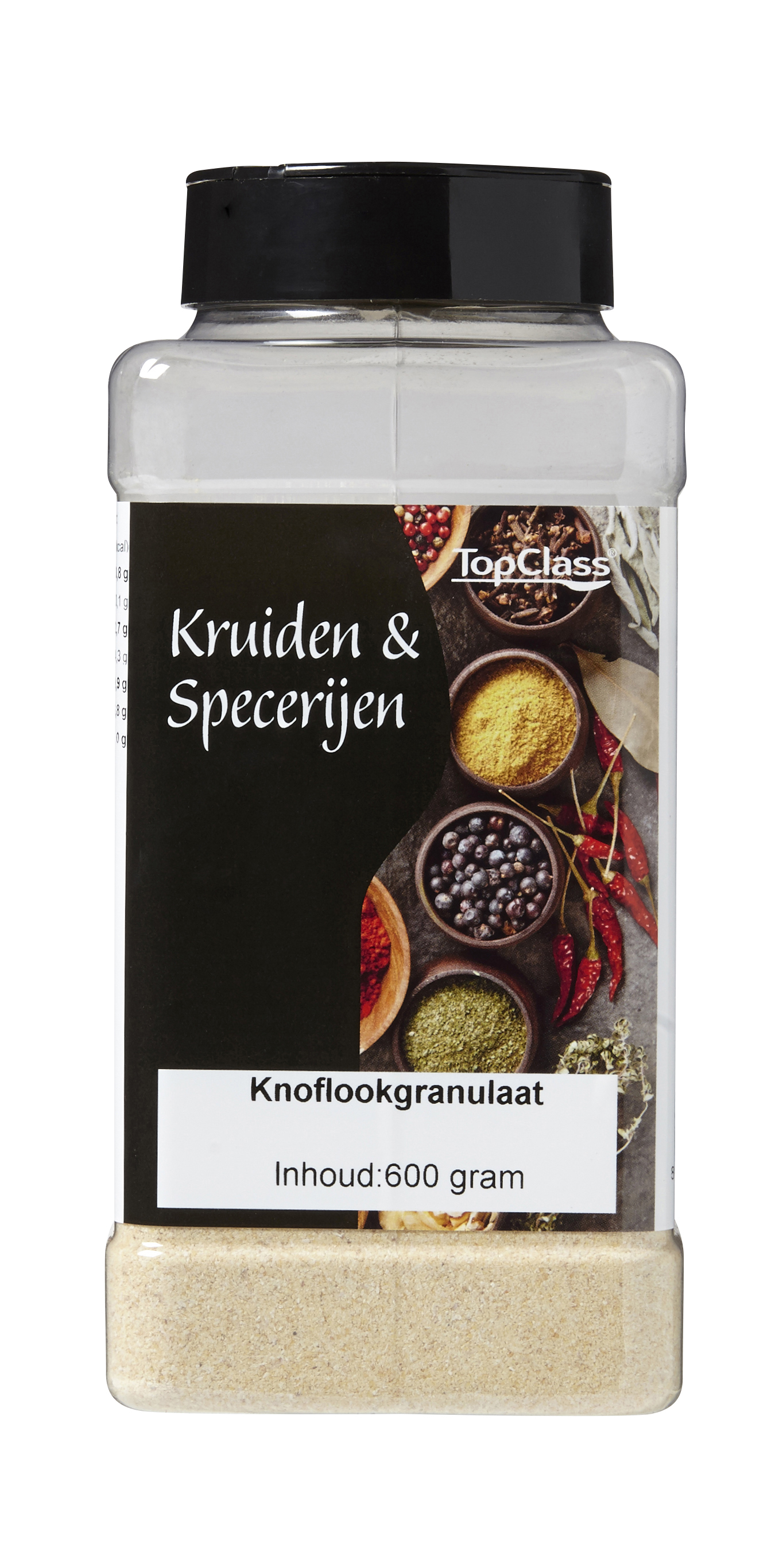 77872 Knoflookpoeder (granulaat) strooibus 600 gram