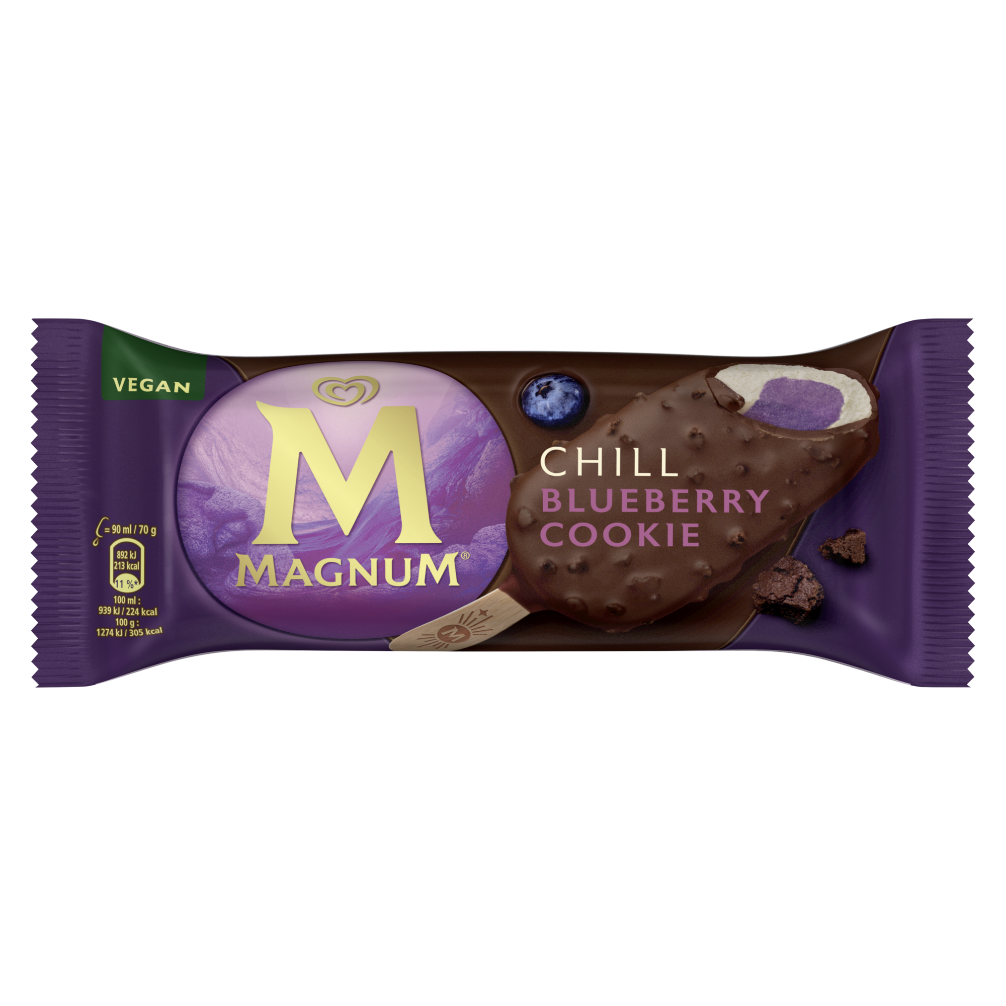 78756 Magnum chill blueberry cookies (vegan) 20x90 ml